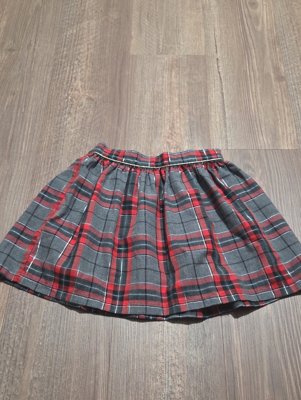 Plaid Carters Sparkle Skirt